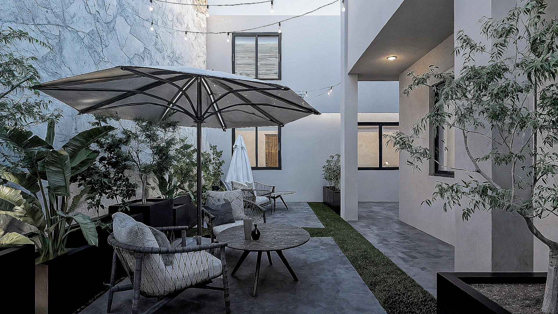 Santa Tere — Patio-jardín